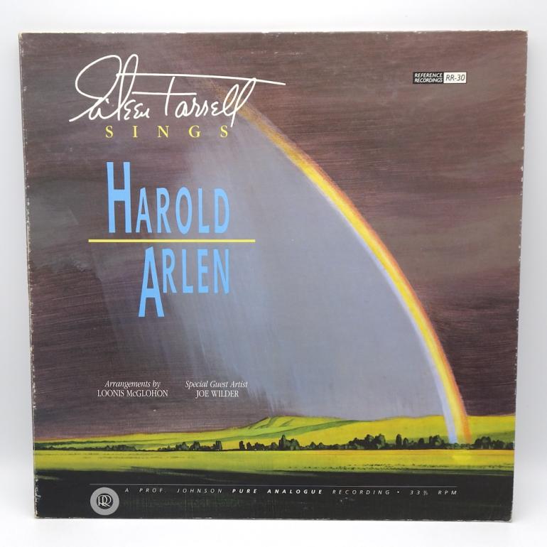 Eileen Farrell sings Harold Arlen / Eileen Farrell  --  LP 33 rpm - Made in USA/JAPAN 1989  - REFERENCE RECORDINGS - RR-30 - OPEN LP