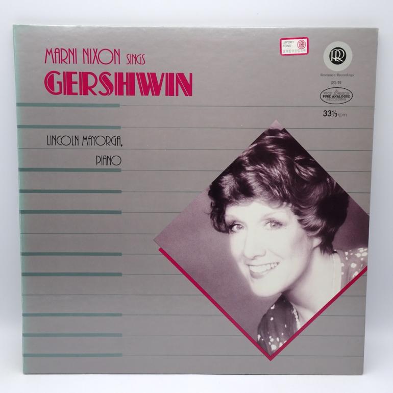 Marni Nixon sings Gershwin / Marni Nixon  --  LP 33 rpm - Made in USA/JAPAN 1985  - REFERENCE RECORDINGS - RR-19 - OPEN LP