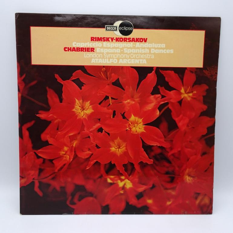 Rimsky-Korsakov CAPRICCIO ESPAGNOL-ANDALUZA ... / London Symphony Orchestra Cond. Argenta  --   LP 33 rpm -  Made in UK 1977 - DECCA/ECLIPSE RECORDS - ECSI 797 - OPEN LP