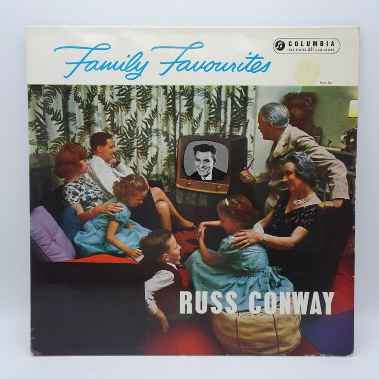 Family Favourites  / Russ Conway  --  LP 33 giri - Made in UK 1959  - COLUMBIA RECORDS  - LP APERTO
