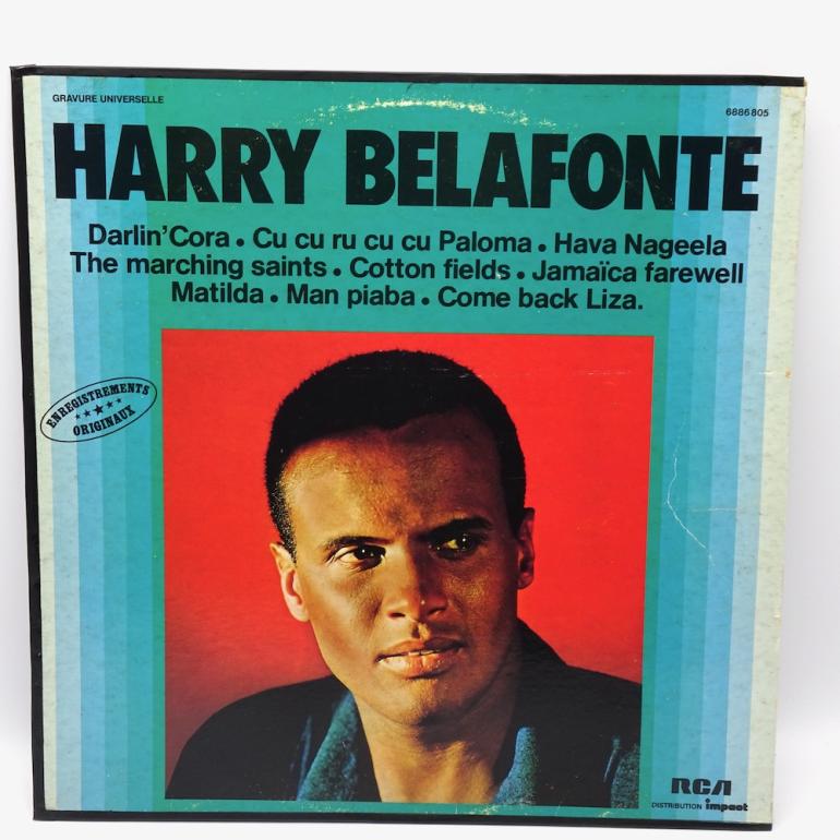 Belafonte /  Harry Belafonte  --   LP 33 giri  - Made in FRANCE  - RCA  RECORDS -  LP APERTO