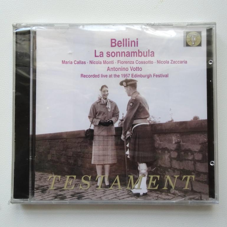 Bellini LA SONNAMBULA / Maria Callas / Coro e Orchestra della Piccola Scala di Milano Cond. A. Votto  --  2 CD - Made in ENGLAND - TESTAMENT - SBT2 1417 - SEALED CD