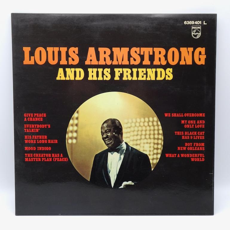 Louis Armstrong and his Friends / Louis Armstrong  --  LP 33 rpm - Made in ITALY 1970 - PHILIPS RECORDS - 6369 401 L - OPEN LP