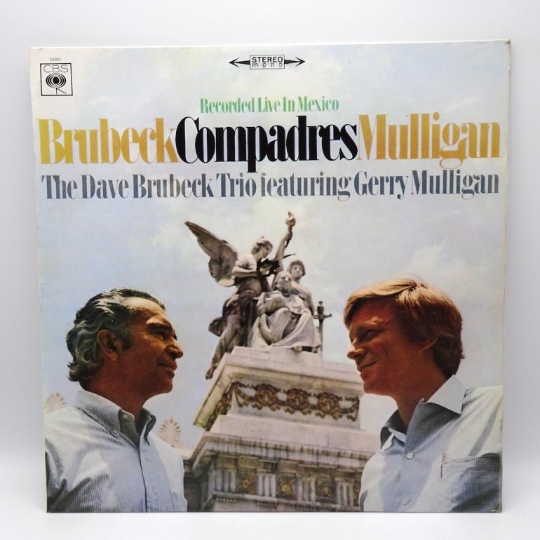 Brubeck/Mulligan Compadres / The Dave Brubeck Trio  --  LP 33 rpm - Made in ITALY 1968 - CBS RECORDS - 63395 - OPEN LP