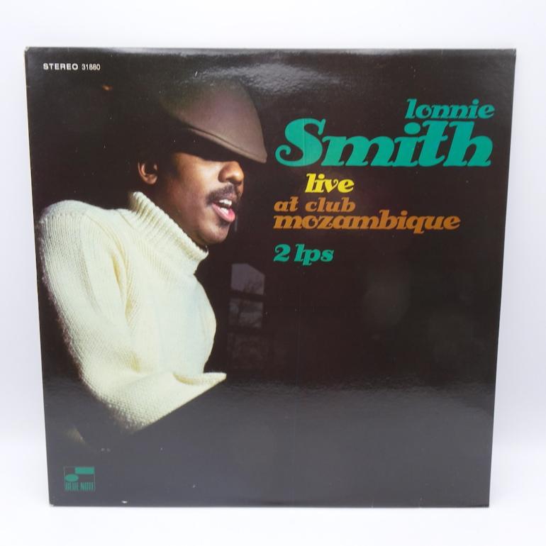Lonnie Smith Live at Club Mozambique / Lonnie Smith  -- Double  LP 33 rpm - Made in UK/USA  1995 - BLUE NOTE RECORDS - 31880 OPEN LP