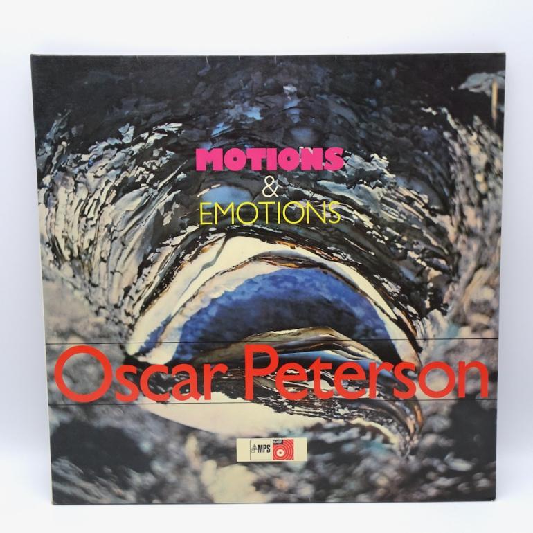 Motions & Emotions / Oscar Peterson   --  LP 33 rpm -  Made in GERMANY 1970 - MPS RECORDS - 21 20713-7 - OPEN LP
