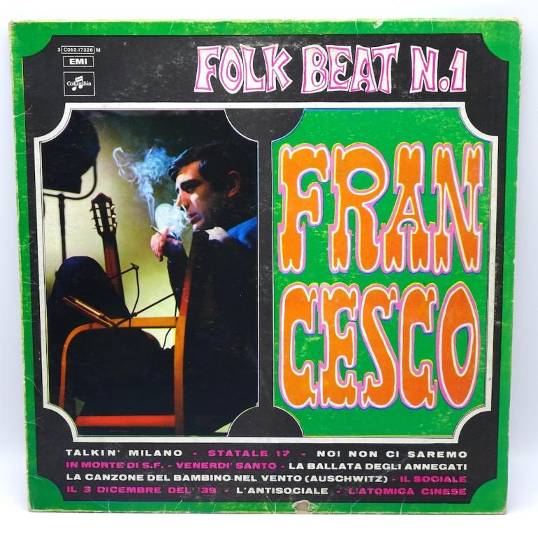 Folk Beat N. 1 / Francesco  --  LP 33 giri - Made in Italy  1970 - EMI/COLUMBIA RECORDS  - LP APERTO (Molte righe superficiali ma ancora godibile)