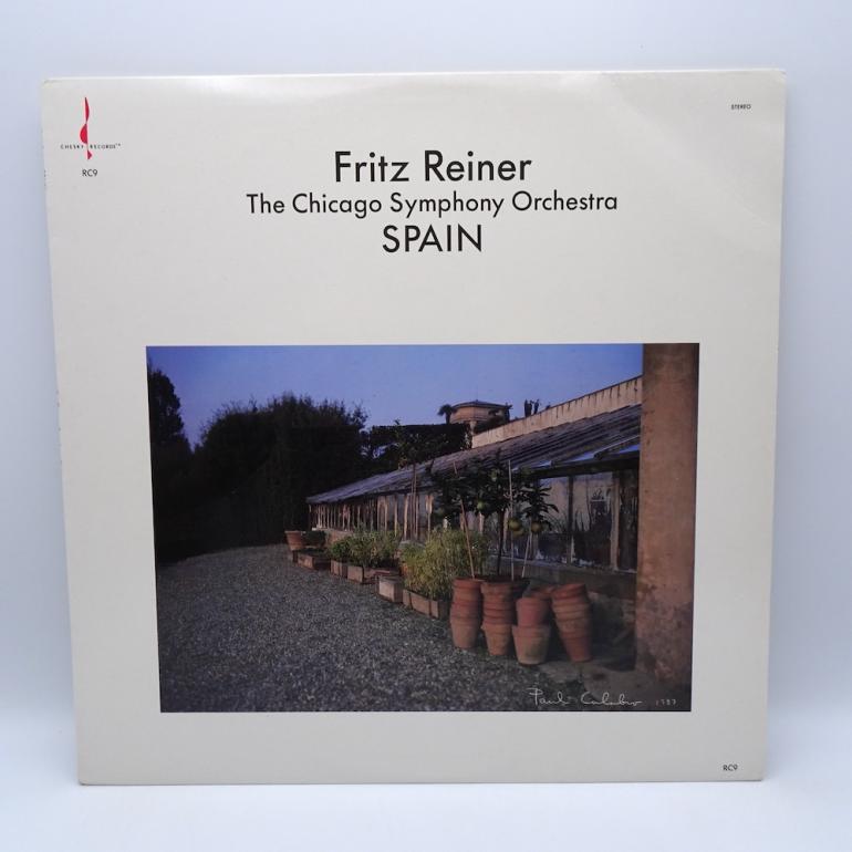 Spain /  The Chicago Symphony Orchestra Cond. Reiner --  LP 33 rpm 150 gr.  - Made in USA - CHESKY RECORDS - RC9 - OPEN LP