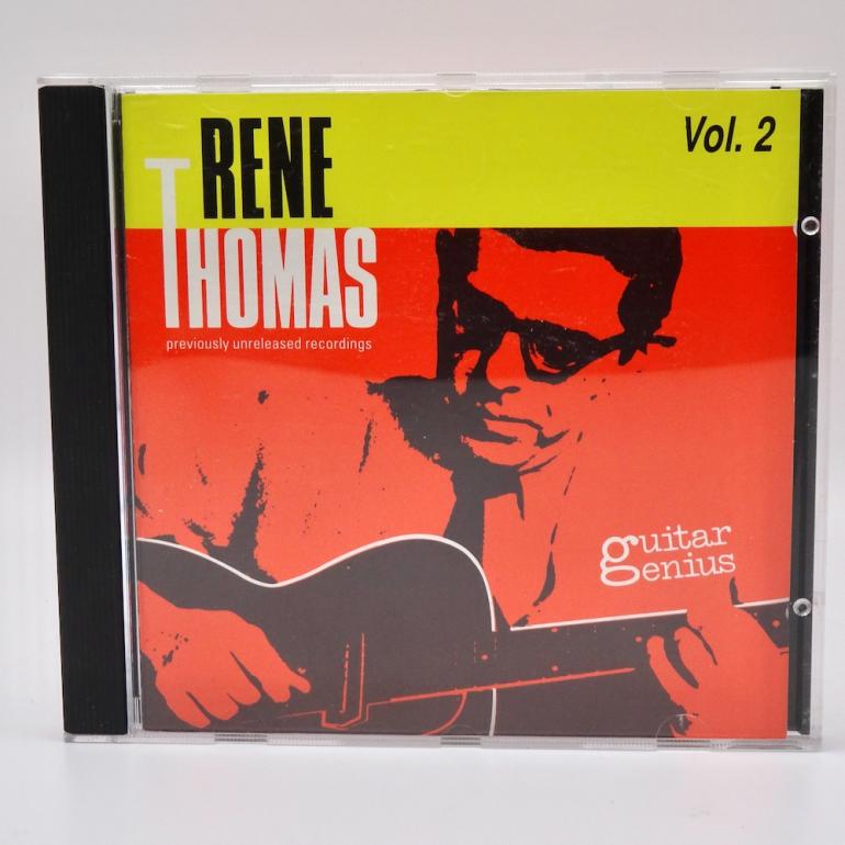Guitar Genius Vol 2 / Rene Thomas   --  1 CD - Made in BELGIO 1992 - RTBF  - AMC 50022 - OPEN CD