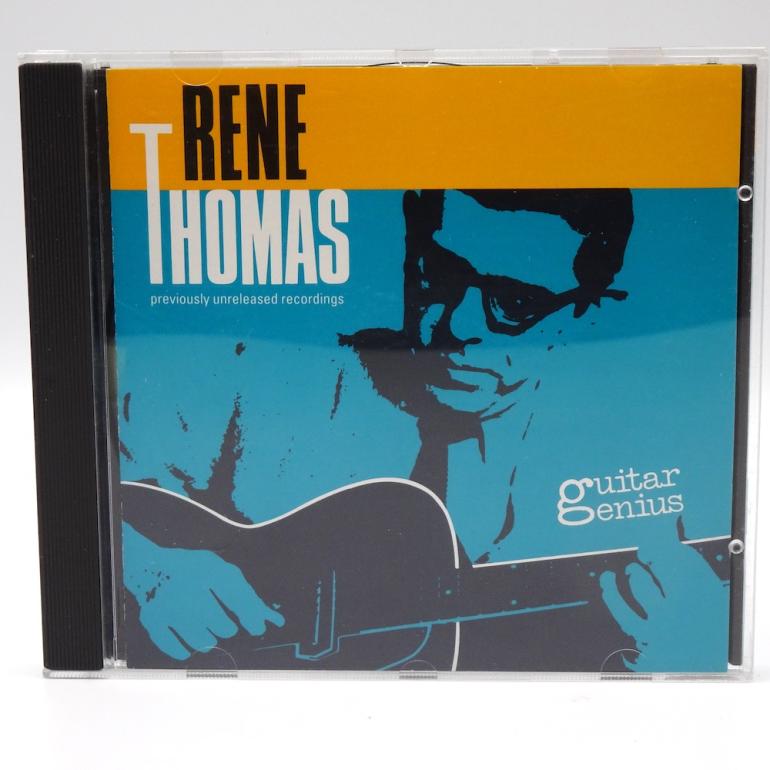 Guitar Genius  / Rene Thomas   --   1 CD - Made in BELGIO 1991 - RTBF  - 16001 - CD APERTO