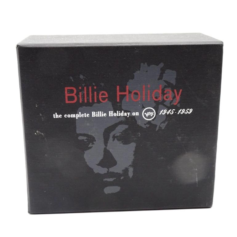 The complete Billie Holiday on Verve 1945-1959 / Billie Holiday   --  Box with 10 CD - Made in  USA 1992 - VERVE  - 314 513 859-2  - OPEN BOX  - NUMBERED LIMITED EDITION