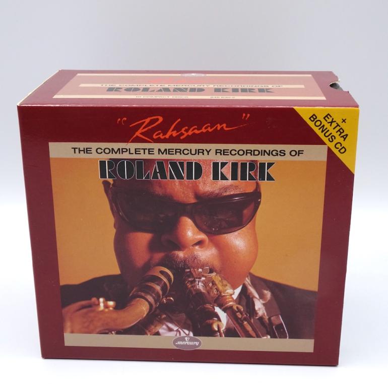 Rahsaan: The Complete Mercury Recordings of Roland Kirk / Roland Kirk  --  Box con 11 CD - Made in  EUROPE 1990 - MERCURY  - 846 630-2 - BOX APERTO