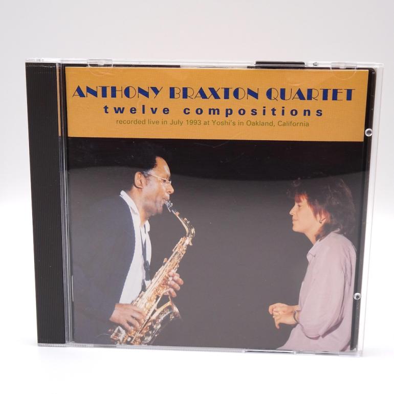 Twelve Compositions / Anthony Braxton Quartet  --   1 CD - Made in  USA 1994 -MUSIC & ARTS RECORDS - CD-835 - OPEN CD