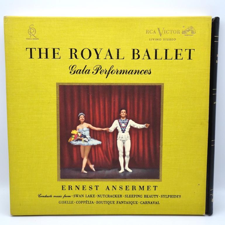 The Royal Ballet  - Gala Performances / Ernest Ansermet  -- Doppio LP  33 giri  -  Stampa originale del 1959  - RCA VICTOR LIVING STEREO - LDS 6065 (2) - LP APERTO