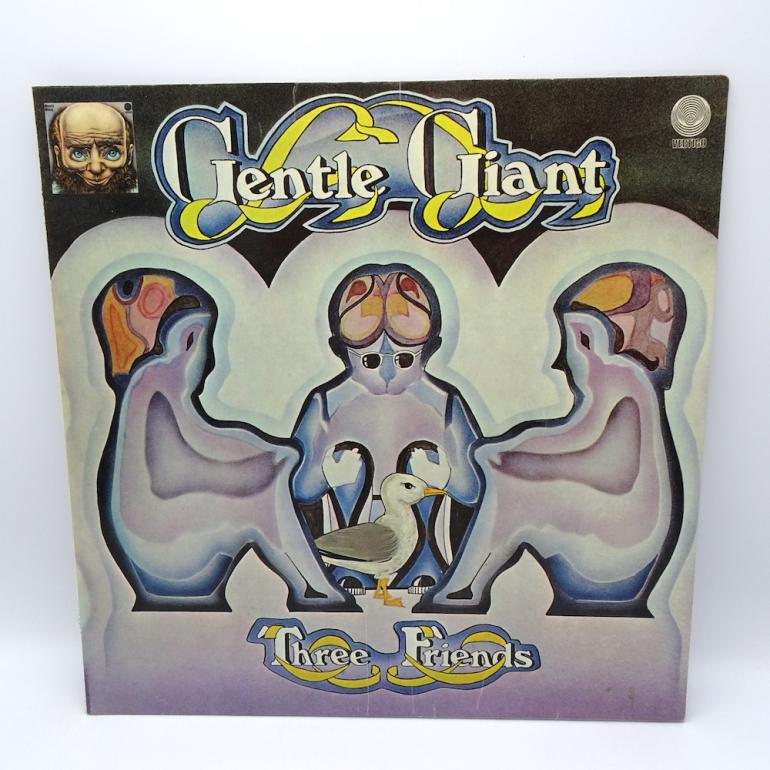 Three Friends / Gentle Giant  --   LP 33 rpm - Made in ITALY  1972  -VERTIGO RECORDS  - 6360070 L - OPEN LP