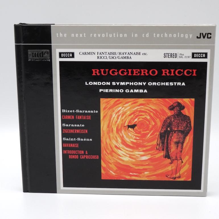 Carmen Fantaisie  etc. / London Symphony Orchestra Cond. P. Gamba - 1 XRCD24  - Made in USA - JVC - JVCXR-0227-2 - OPEN CD