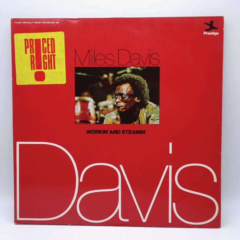 Workin' and Steamin' / Miles Davis  --  Double LP 33 rpm - Made in GERMANY  1974 - PRESTIGE RECORDS - P-24034 - OPEN LP