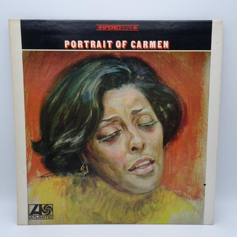 Portrait of Carmen / Carmen McRae  --   LP 33 rpm - Made in USA 1968  - ATLANTIC RECORDS - ATLANTIC 8165 - OPEN LP