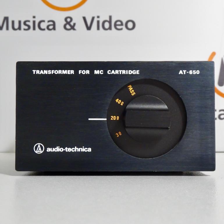 Trasformatore Step-up - AUDIO-TECHNICA AT-650 - Phono - Old Stock - Funzionamento perfetto - Certificato e garantito  Musica & Video