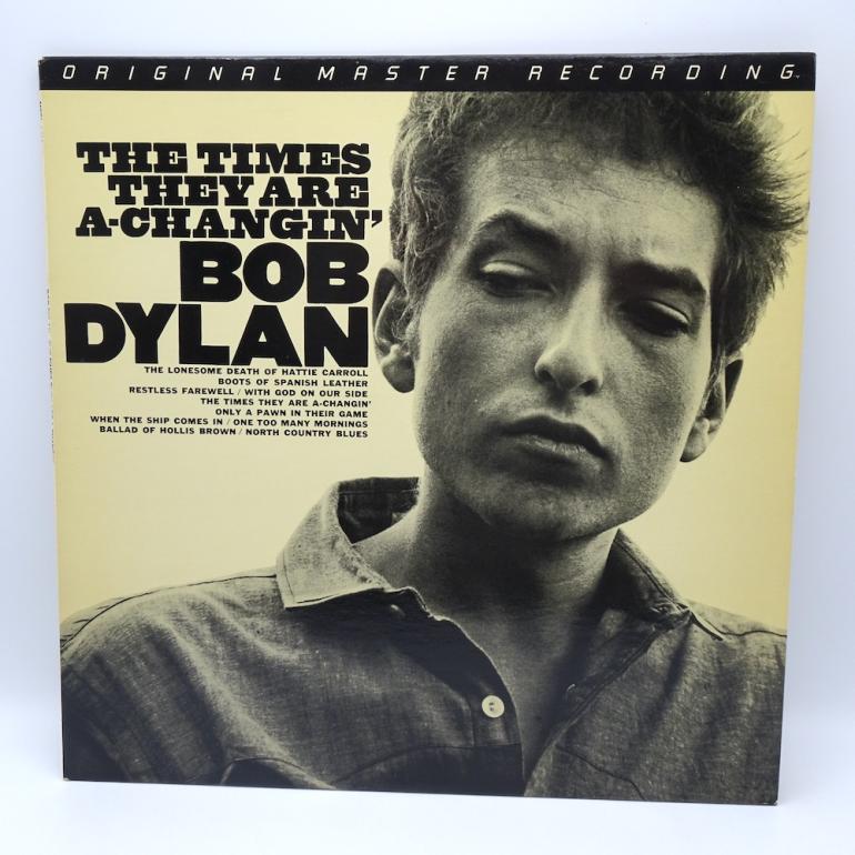 The Times They are A-changin-' / Bob Dylan  --   LP 33 rpm  - Made in USA/JAPAN  1983 - MOFI  ORIGINAL MASTER RECORDING - MFSL 1-114 - OPEN LP