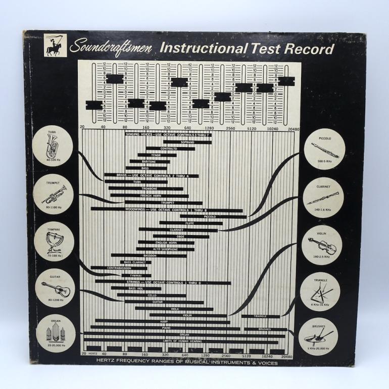 Soundcraftsmen Instructional Test Record  --  LP 33 giri - Made in USA 1976  - LP APERTO