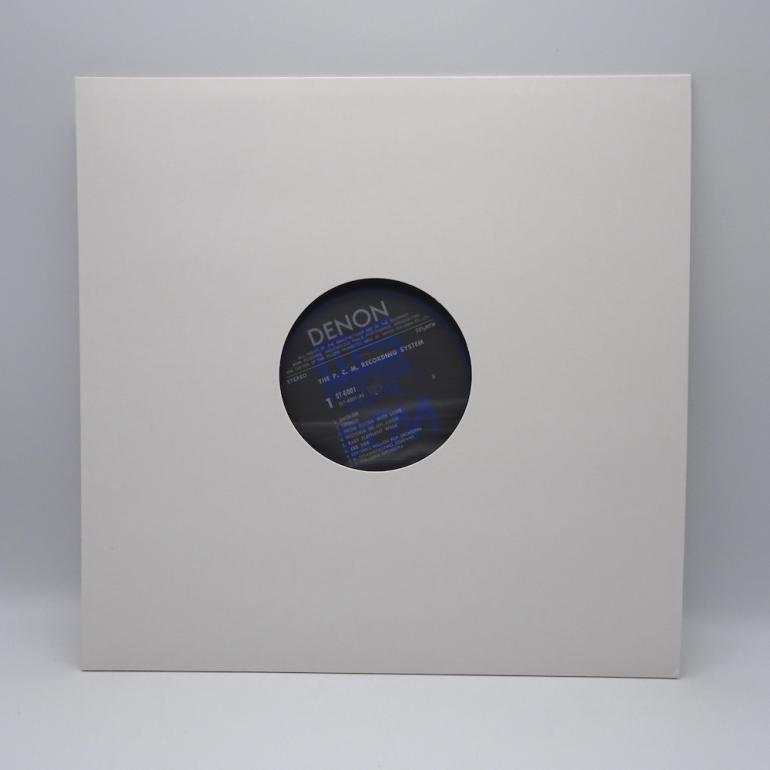 SEGNALI MUSICALI TEST -  LP 33 giri - Made in JAPAN 1974  - DENON RECORDS - LP APERTO