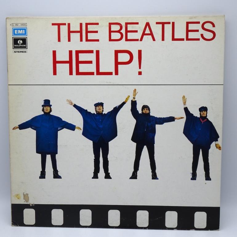 Help!  /  The Beatles  --  LP 33 rpm -  Made in ITALY 1970  - PARLOPHONE/EMI  RECORDS - 3 C 062 04257 - OPEN LP