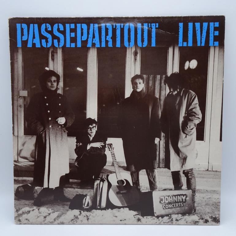 Passepartout Live / Passepartout  --  LP 33 rpm -  Made in AUSTRIA 1987 - PASSEPARTOUT  RECORDS  -  PP1 - OPEN LP