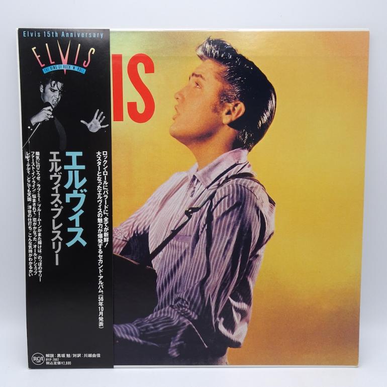 Elvis / Elvis Presley  --  LP 33 rpm - OBI -  Made in JAPAN 1992 - RCA RECORDS  - BVJP-2802(74321-11452-1) - OPEN LP