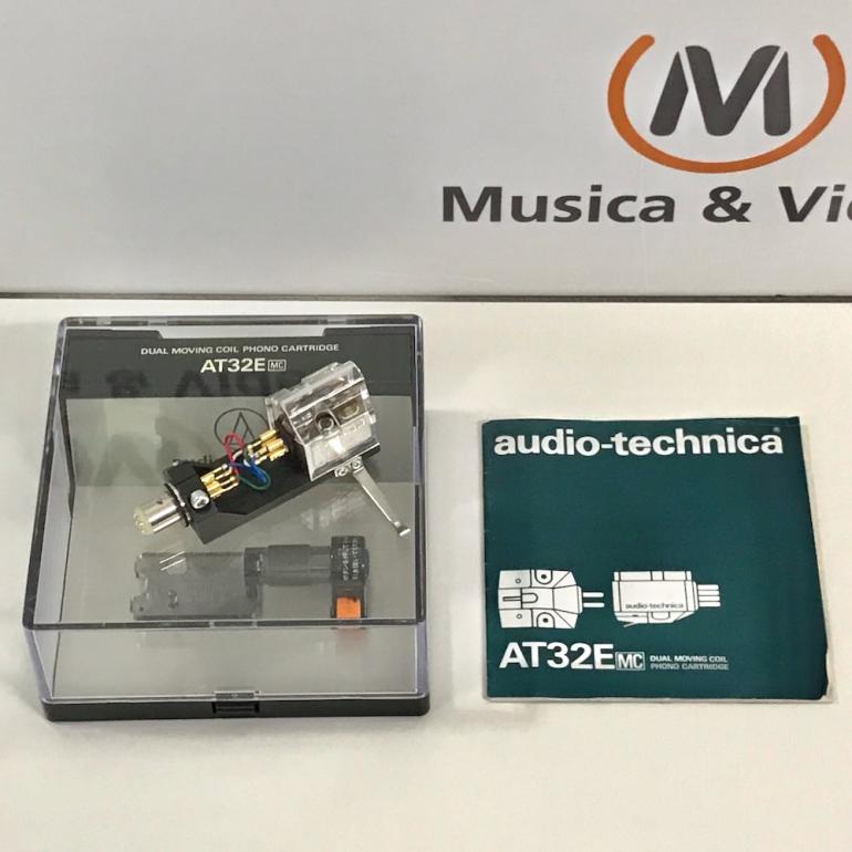 Testina Audio-Tecnica mod. AT32E - Testina MC - OLD STOCK in condizioni ottime con usura trascurabile - Usato testato e garantito Musica & Video