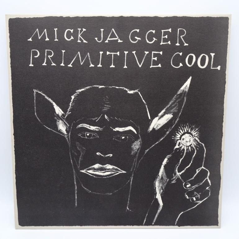 Primitive Cool / Mick Jagger  --  LP 33 rpm  - Made in EUROPE 1987  - CBS RECORDS - CBS 460123 1 -  OPEN LP