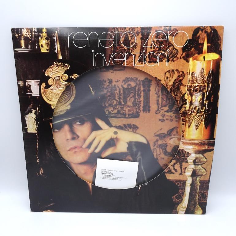 Invenzioni / Renato Zero  --  LP 33 rpm - PICTURE DISC -  Made in ITALY - RCA RECORDS  -  74321-11939-1 - OPEN LP - NUMBERED LIMITED EDITION