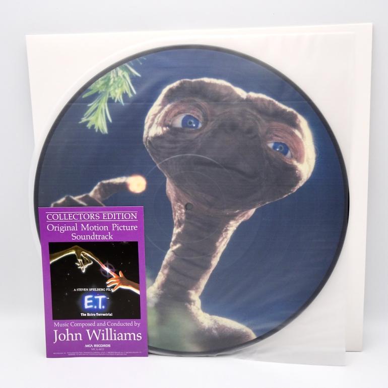 E.T. (Colonna sonora originale del film) / John Williams --  LP 33 giri - PICTURE DISC -  Made in UK 1982 -  MCA RECORDS  - MCA-6113 - LP APERTO