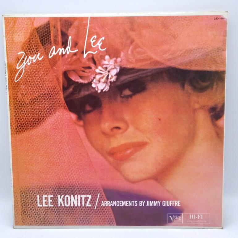 You and Lee / Lee Konitz  --  LP 33 rpm - Made in FRANCE - VERVE RECORDS - 2304 444 - OPEN LP