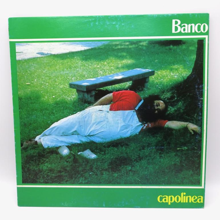 Capolinea / Banco  --  LP 33 giri -  Made in ITALY  - VIRGIN DISCHI - MPIT 1003 - LP APERTO