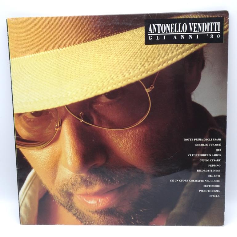 Gli anni '80 / Antonello Venditti -  LP 33 rpm -  Made in ITALY 1990 - HEINZ MUSIC RECORDS - THLP 2374 - OPEN LP
