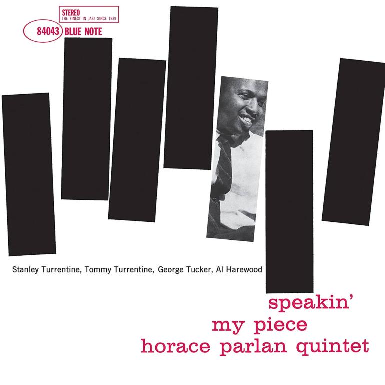 Horace Parlan - Quintet Speakin' My Piece   --  LP 33 giri 180 gr. - Blue Note Classic Vinyl Series - Made in USA/EU - SIGILLATO