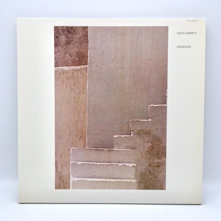 Staircase  / Keith  Jarrett  --  DOUBLE LP 33 rpm -  Made in GERMANY 1977  -  ECM RECORDS  -  ECM 1090/91  -  OPEN LP