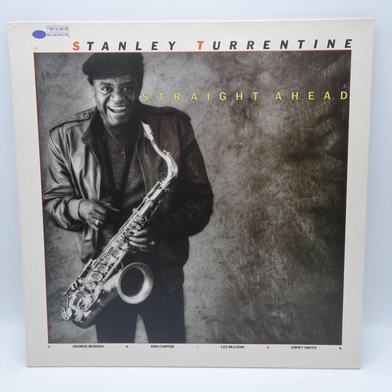 Straight Ahead / Stanley Turrentine   --   LP 33 rpm   -  Made in  FRANCE / GERMANY  1985 -  BLUE NOTE  RECORDS - BT 85105 -  OPEN LP