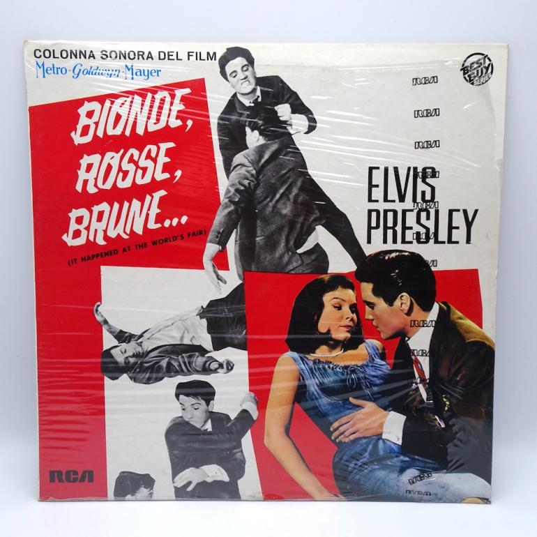 Bionde, rosse, brune...(It happened at the World's Fair) -  (Original Movie Soundtrack)  / Elvis Presley --  LP 33 rpm -  Made in ITALY 1984 - RCA  RECORDS  - YL 43226 - SEALED LP