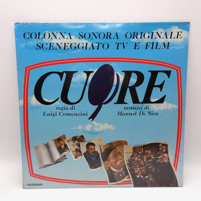 Cuore  (Original Movie Soundtrack)  / Manuel De Sica  --  LP 33 rpm -  Made in ITALY 1985 - FONITCETRA  RECORDS  - LPX 134 - SEALED LP