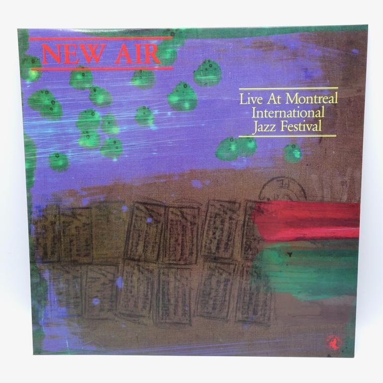 New Air Live at Montreal - International Jazz Festival / New Air  --  LP 33 rpm  -  Made in  ITALY 1984 -  BLACK  SAINT RECORDS -  BSR 0084 -  OPEN LP