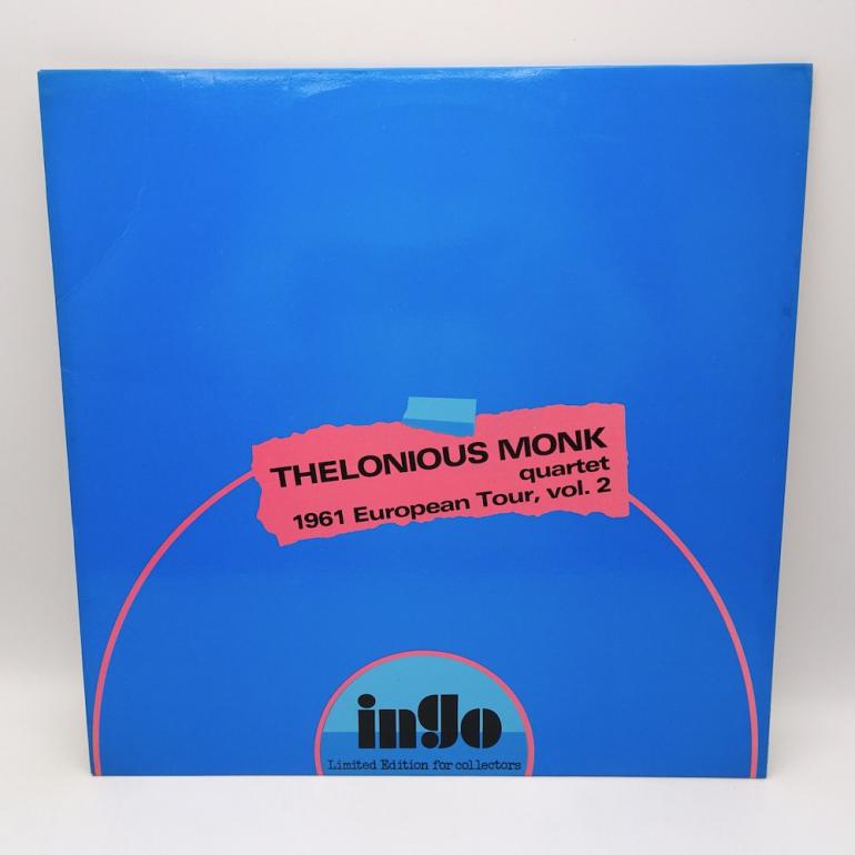 Thelonious Monk Quartet 1961 European Tour, vol. 2 / Thelonious Monk Quartet --  LP 33 rpm -  Made in ITALY -  INGO EIGHT RECORDS - OPEN  LP