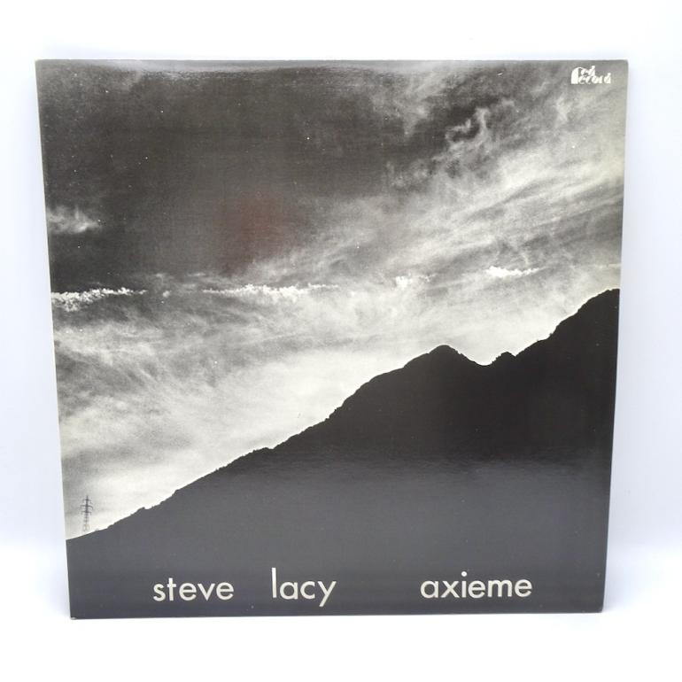 Axieme, vol.1 / Steve Lacy  --  LP 33 rpm - Made in ITALY  1977 - RED RECORDS - VPA 120 - OPEN LP