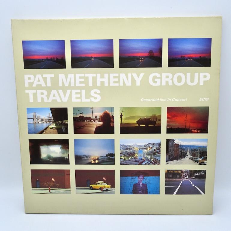Travels  / Pat Metheny Group  -- Doppio LP 33 giri -  Made in Germany 1983  - ECM RECORDS - ECM 1252-53  - LP APERTO