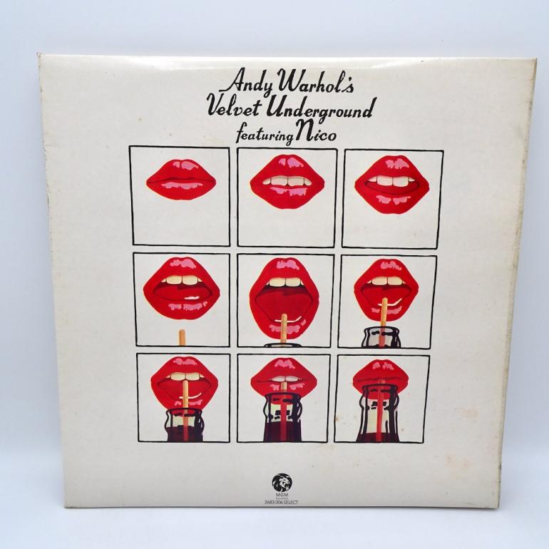Andy Warhol's Velvet Underground featuring Nico / The Velvet Underground --   Double LP 33 rpm -  Made in UK 1971 -  MGM RECORDS - 2683 006 SELECT -  OPEN LP