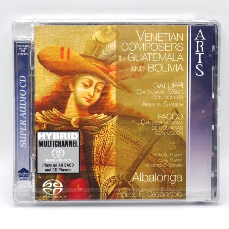Venetian Composers in Guatemala and Bolivia / Galuppi - Facco - Pampani - Albalonga - Cetrangolo --  SACD - Made in EUROPE 2008 by ARTS - 47722-8 - SEALED SACD