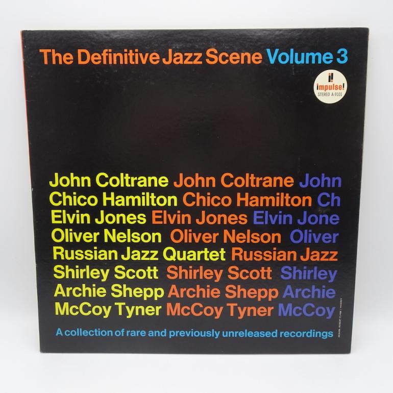 The Definitive Jazz Scene, vol. 3 / John Coltrane --  LP 33 rpm - Made in USA 1968 - IMPULSE! RECORDS - A-9101 -  OPEN LP