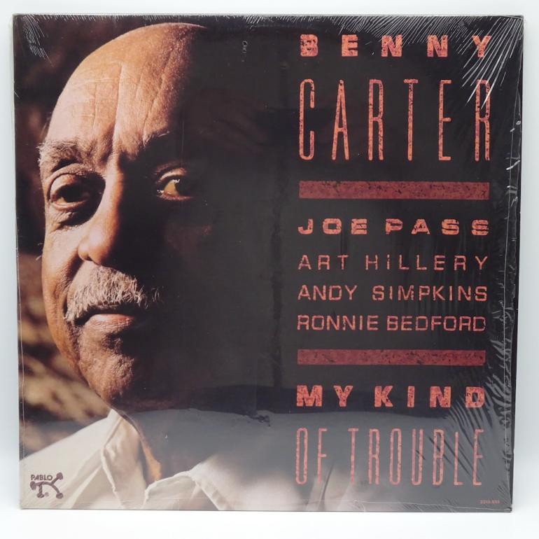 My Kind Of Trouble / Benny Carter -- LP 33 rpm - Made in USA 1989  - PABLO RECORDS -   2310-935 - OPEN LP