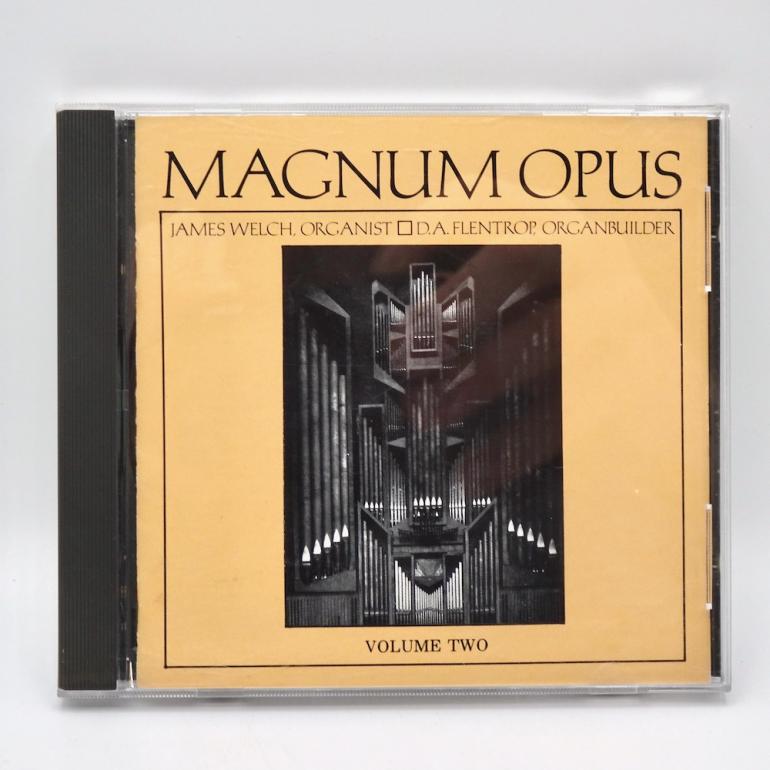 Magnum Opus  Vol. 2 / James Welch, organist  --  CD  - Made in USA 1988  by WILSON AUDIOPHILE  - WCD-8314  - CD APERTO